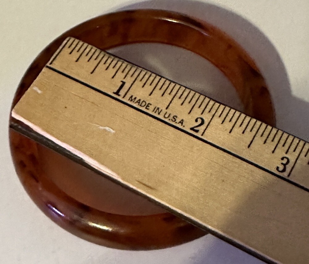 Vintage BAKELITE Root Beer Bracelet Tested