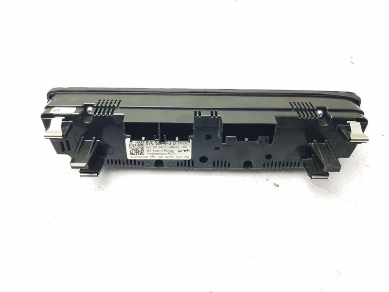 2016 AUDI A3 HEATER CONTROL PANEL ASSEMBLY 8V0820043
