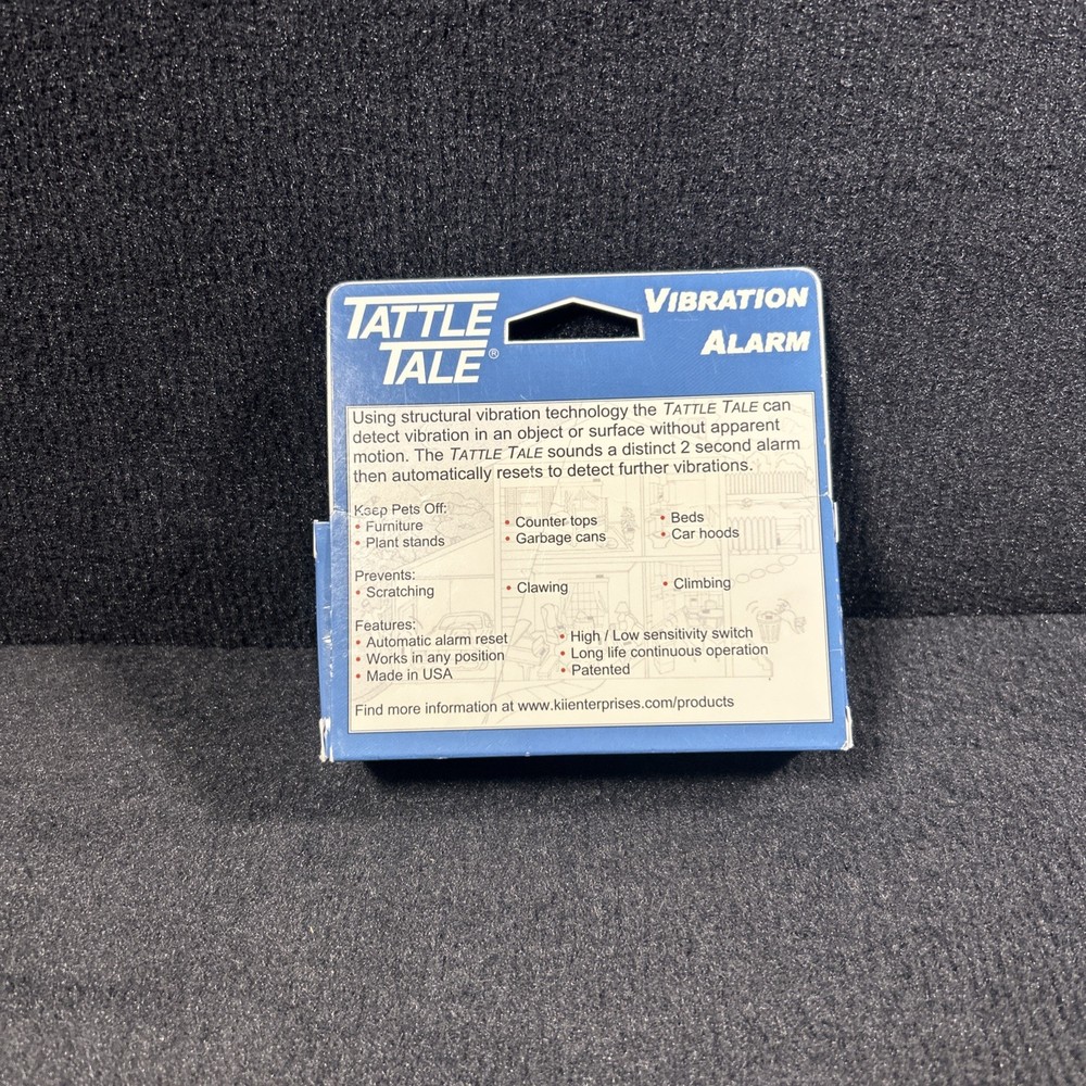 Tattle Tale Sonic Pet Training Vibration Alarm