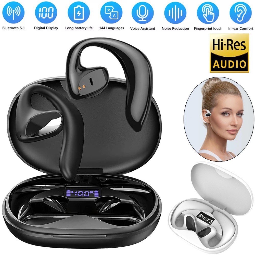 144 Language Translator Earbuds M8 Wireless Bluetooth Two Way Translator Device
