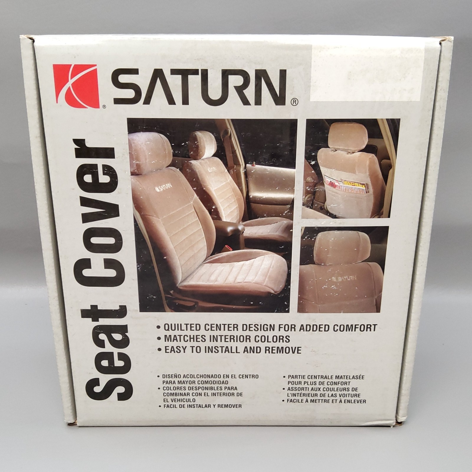 Original Saturn Tan Protective Seat Cover 91-95 Saturn Models New GM
