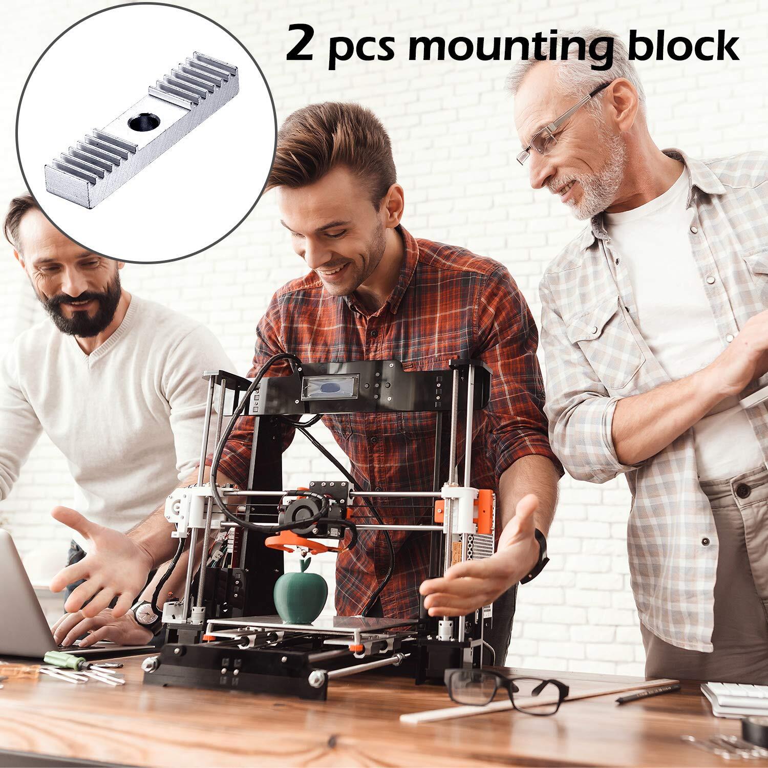 27 Pieces GT2 Timing Belt Pulley Include 8 Timing Belt 6 mm Width, 8 Pieces 20