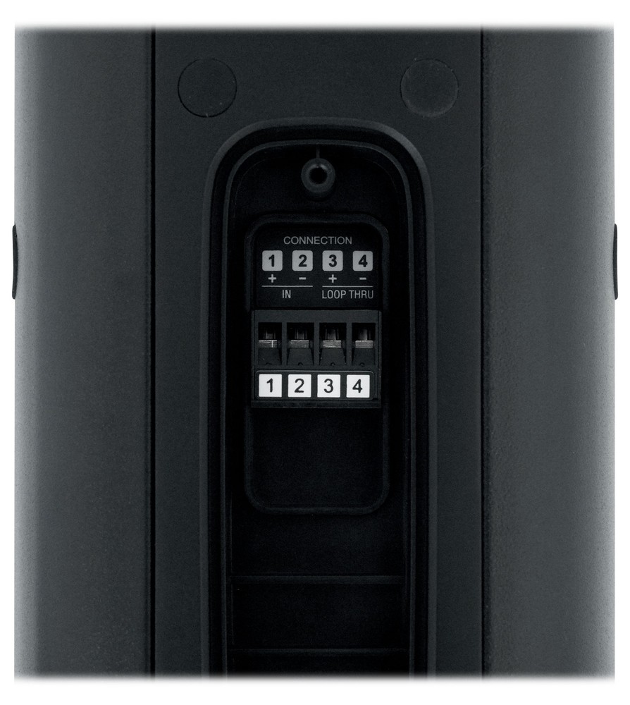 JBL COL600-BK 24" Black 70V Commercial Slim Column Wall Mount Array Speaker