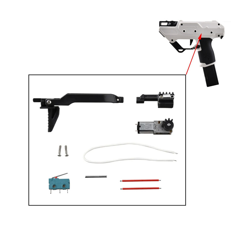 Worker Mod FULL AUTO Pusher Kit for Nightingale Blaster Darts Modify toy