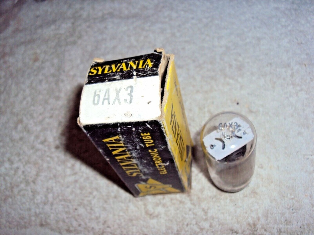 NOS Sylvania 6AX3 Vacuum Tube