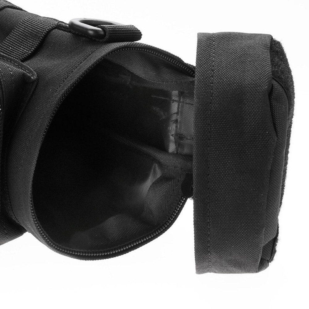 Molle Water Bottle Holder Tactical Water Bottle Pouch for Backpack & D-Ring Hook