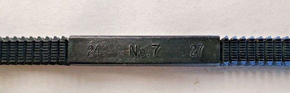 Nu-Thread Jaw MFG No 7 Thread Restore Rethreading File