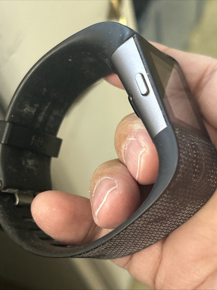 Fitbit Surge Wristband Activity Tracker, Large - Black