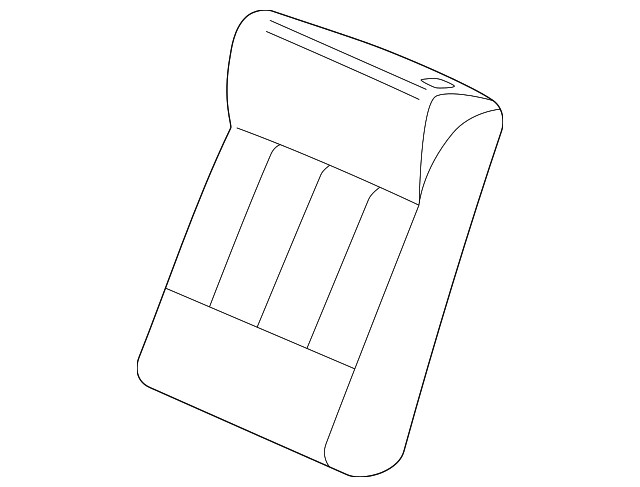 Genuine GM Seat Back Cover 22694686