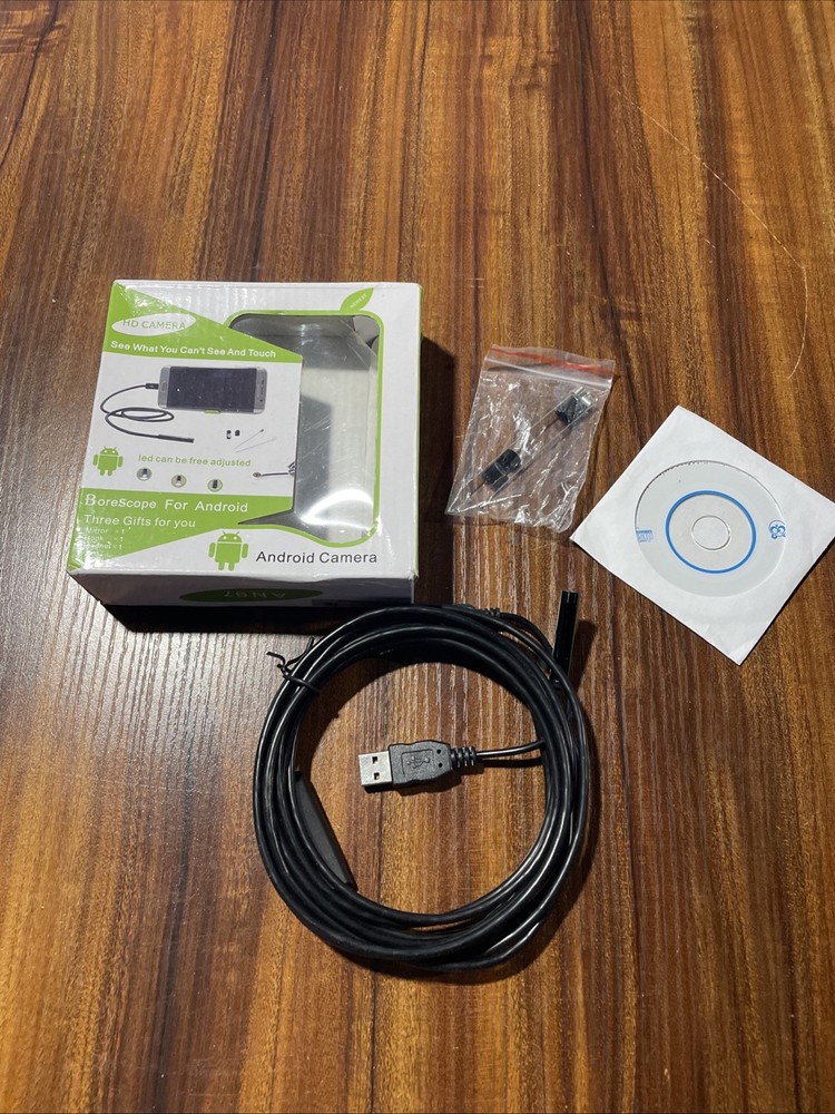 USB Endoscope Camera 6 LED Borescope Inspection Camera Android Pc Waterproof 5M