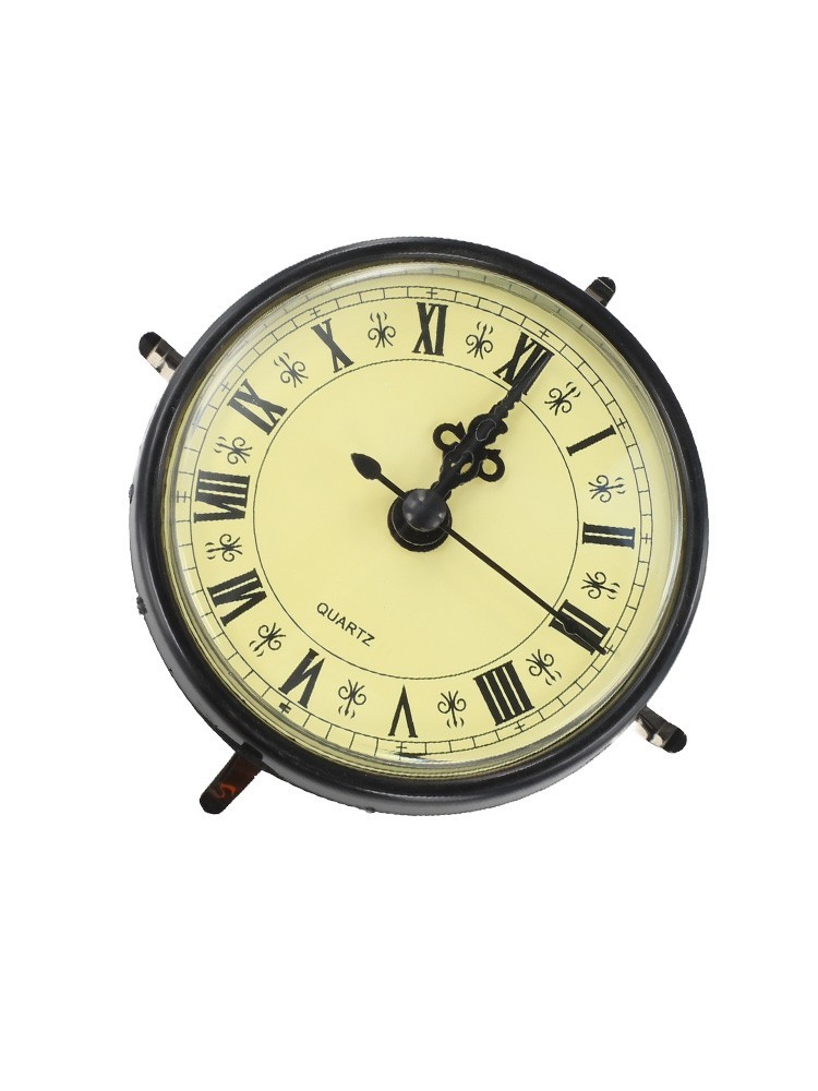 80MM Quartz Clock Insert with Comfortable Readability and Roman Numerals