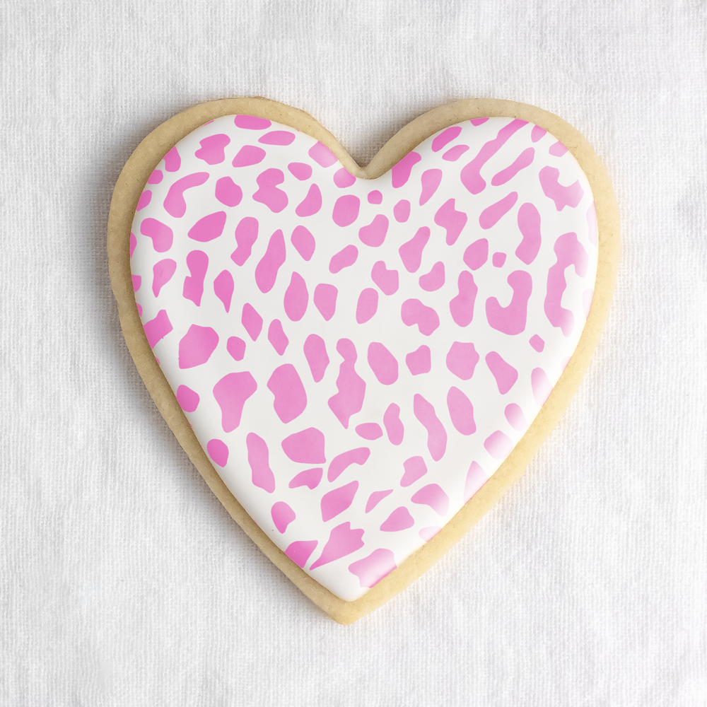 Jaguar Cookie Stencil - Durable & Reusable Mylar Stencils