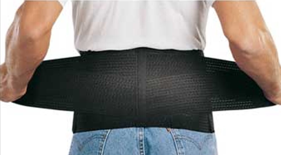 Chattanooga Work S'port Back Support BLACK