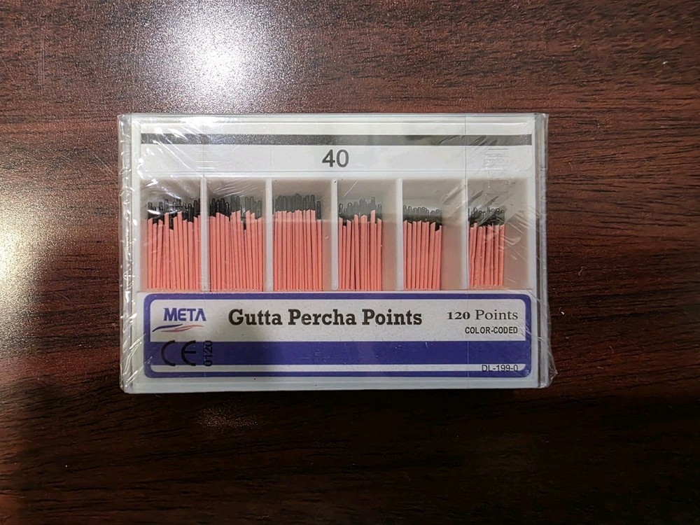 Meta- Gutta Percha Points #40 (EXP: 08/2019)