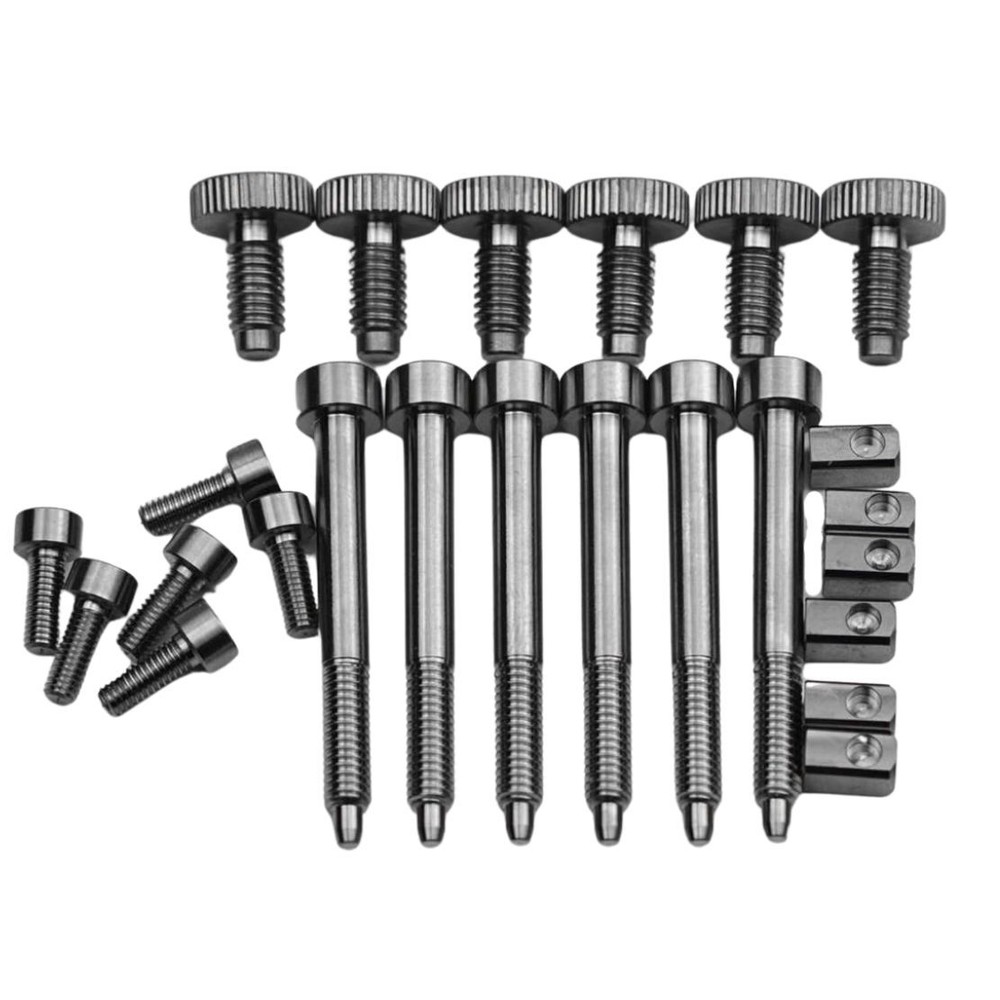 Titanium Tremolo Bridge String Lock Screws/Lock Insert Blocks Fit Floyd Rose