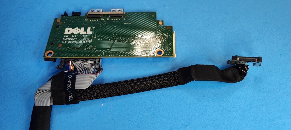 Dell PowerEdge R620 Server SDCard Reader USB Control Panel Board w/Cables XM1C9