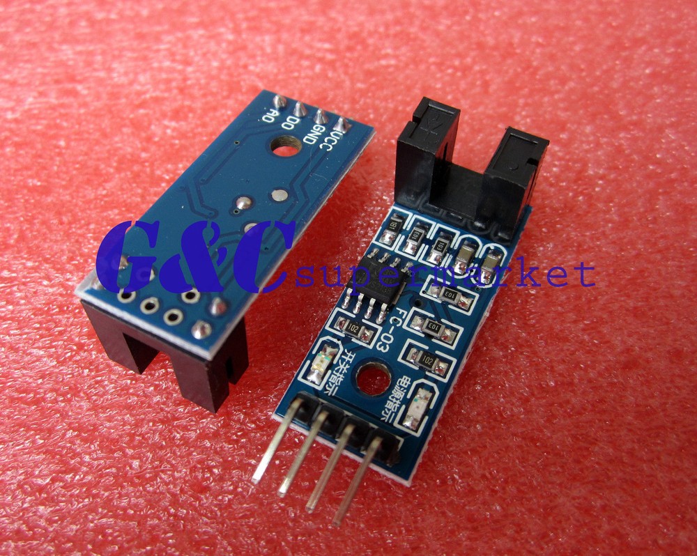 Slot-type Optocoupler Module Speed Measuring Sensor for Motor test M40