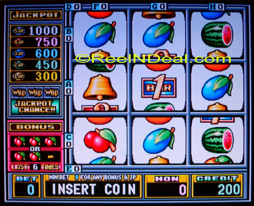 Dyna Wild Jack Cherry Master 8-Liner Slot Machine Highly Profitable