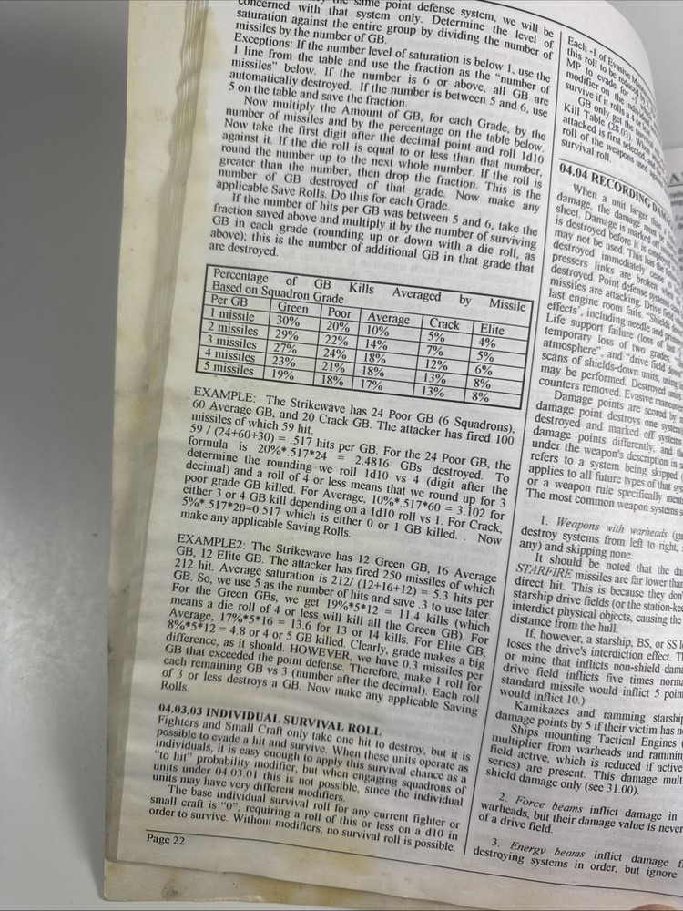 Starfire 3rd Edition Revised book Design Studio 1998