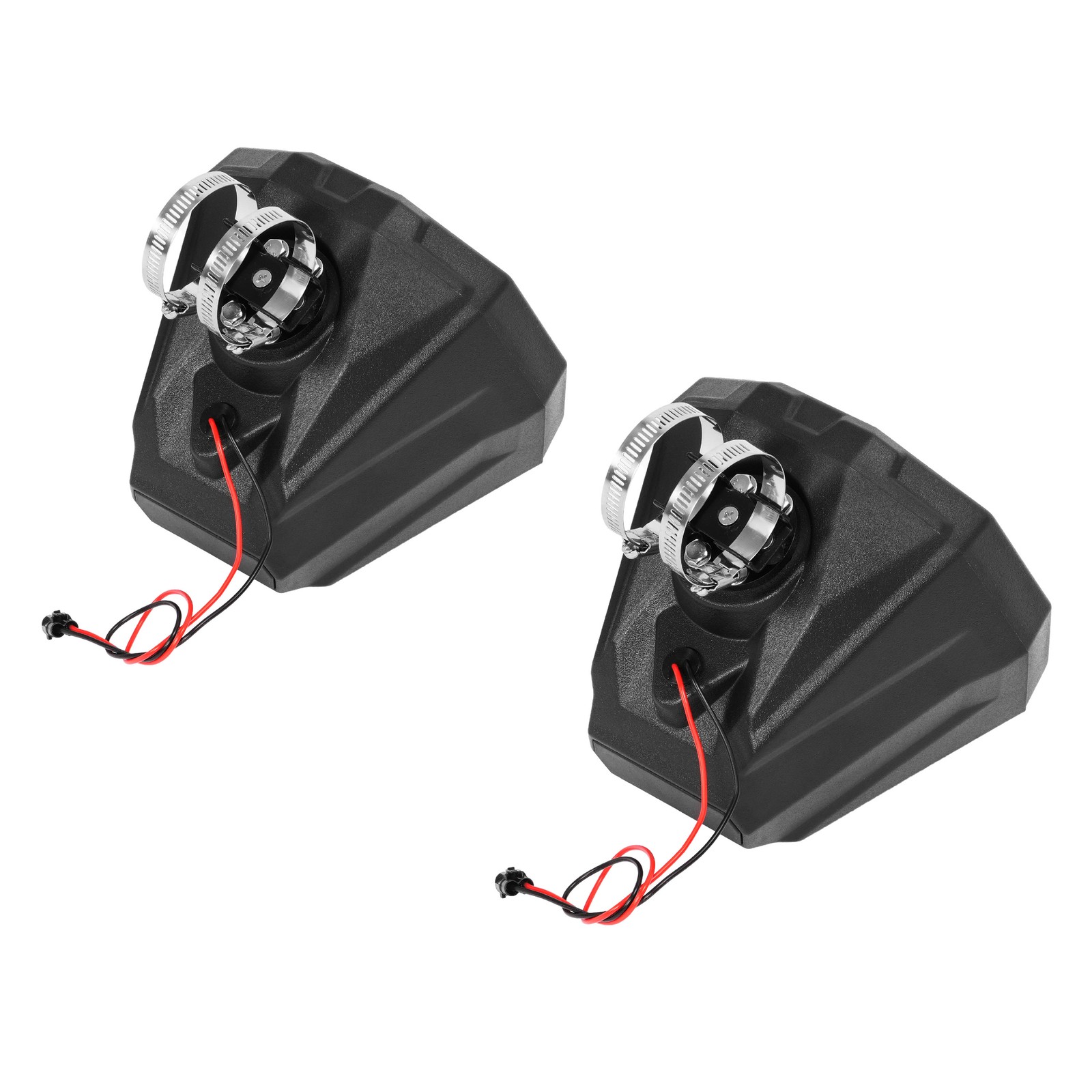 6.5" Speaker Pods Cage Enclosures 1.5-2" for Marine Boat Tower UTV Polaris RZR