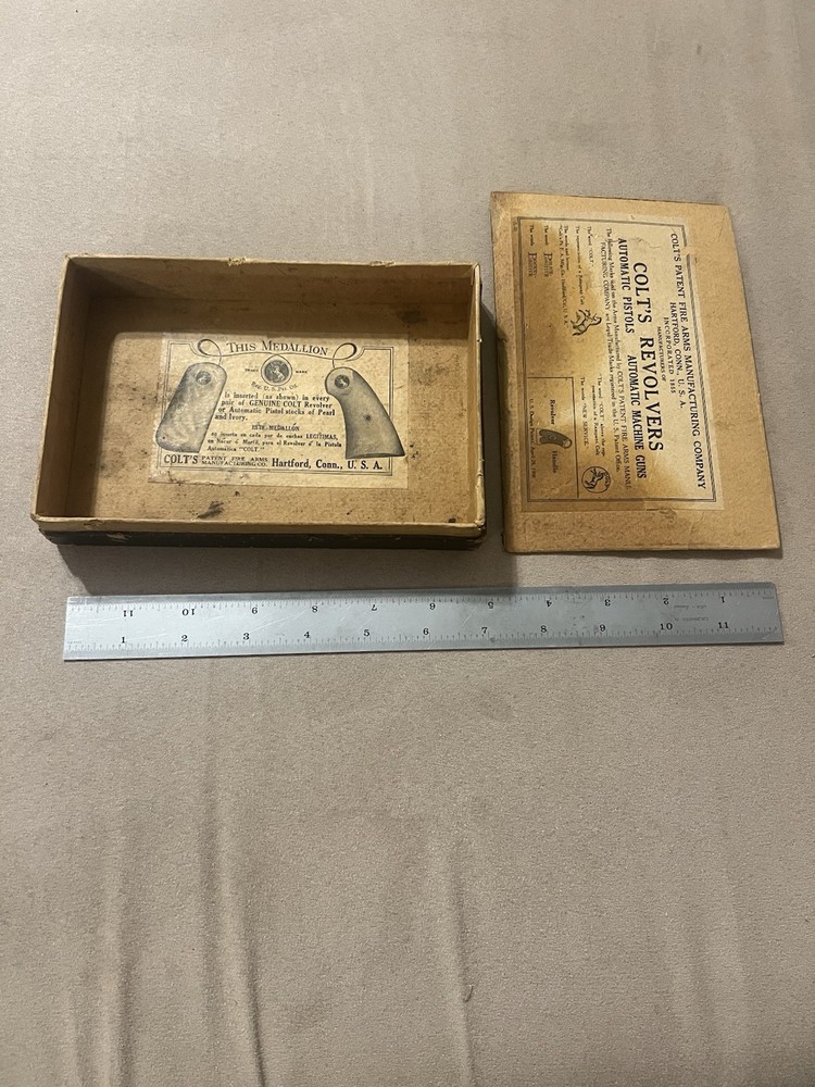 POOR CONDITION Colt Pre War Box