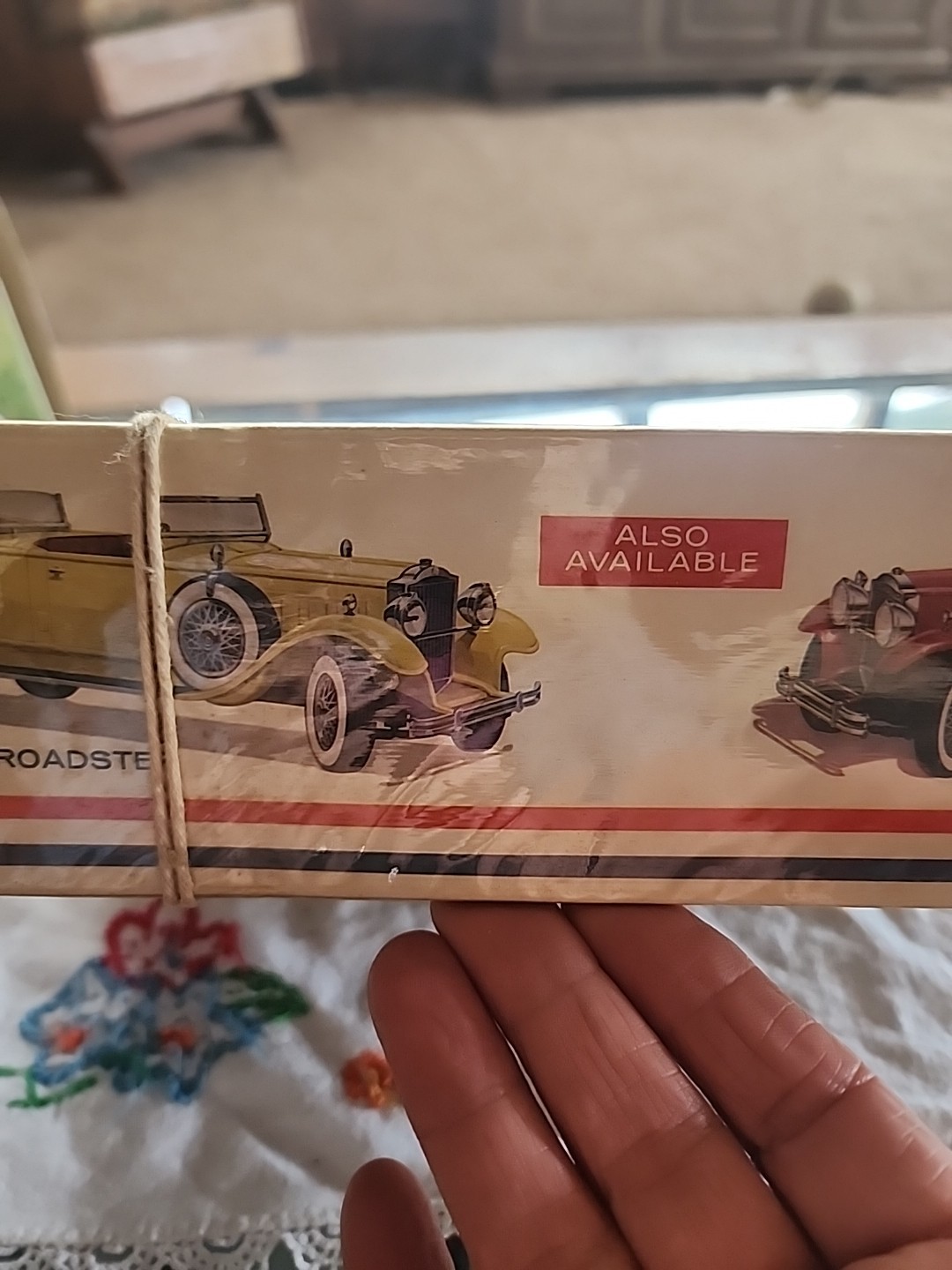 VTG NOS MIB CELLOPHANE IS LOOSE 1960S METAL KIT CHEV PHAETON BY HUBLEY