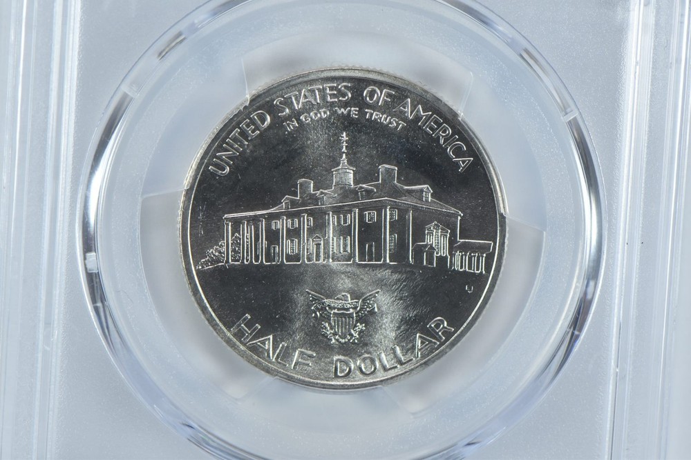 1982-D Washington Commemorative Half Dollar MS68 PCGS Blue Label