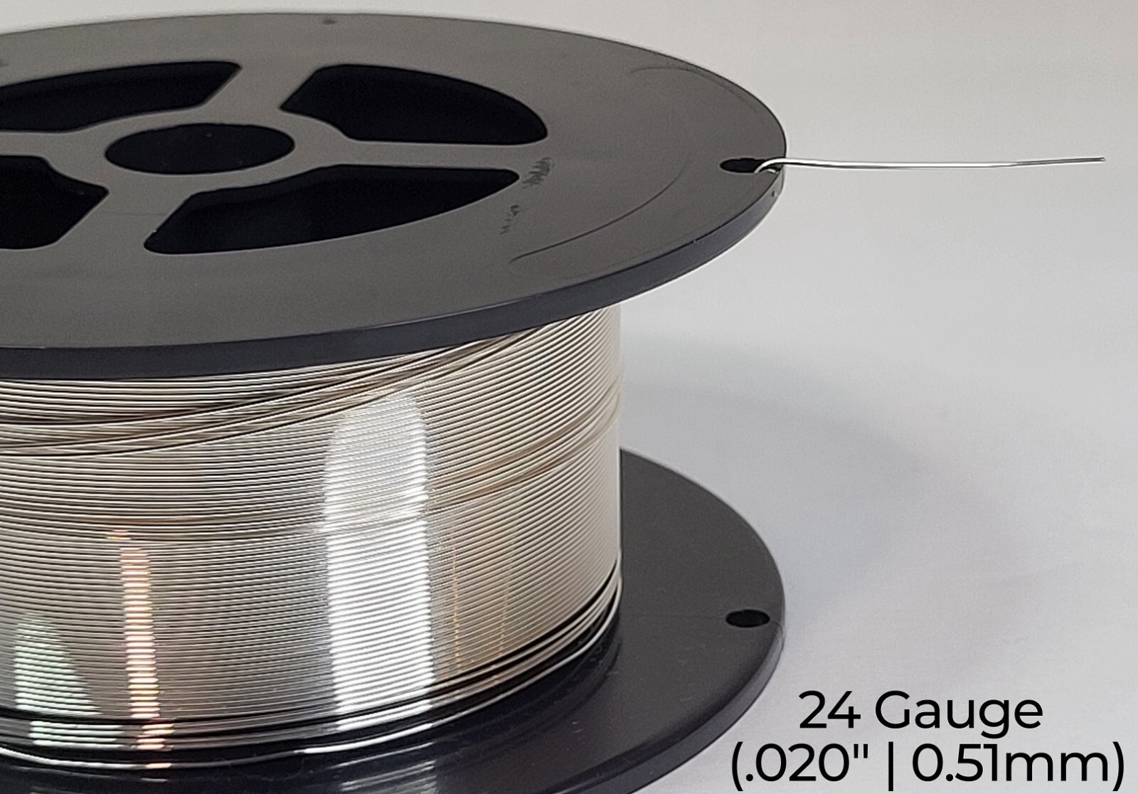 925 Sterling Silver Wire | Round | Half Hard | 10-30 Gauge | 1-10 ft | USA