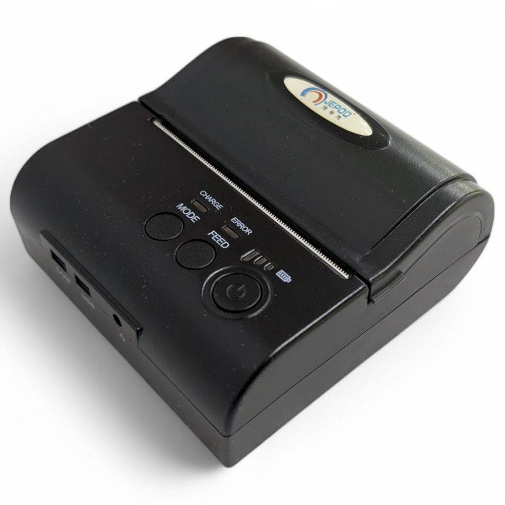 Mini Thermal Receipt Printer JP-80LYA | 80mm POS Bluetooth Printer | 9V 1.5A