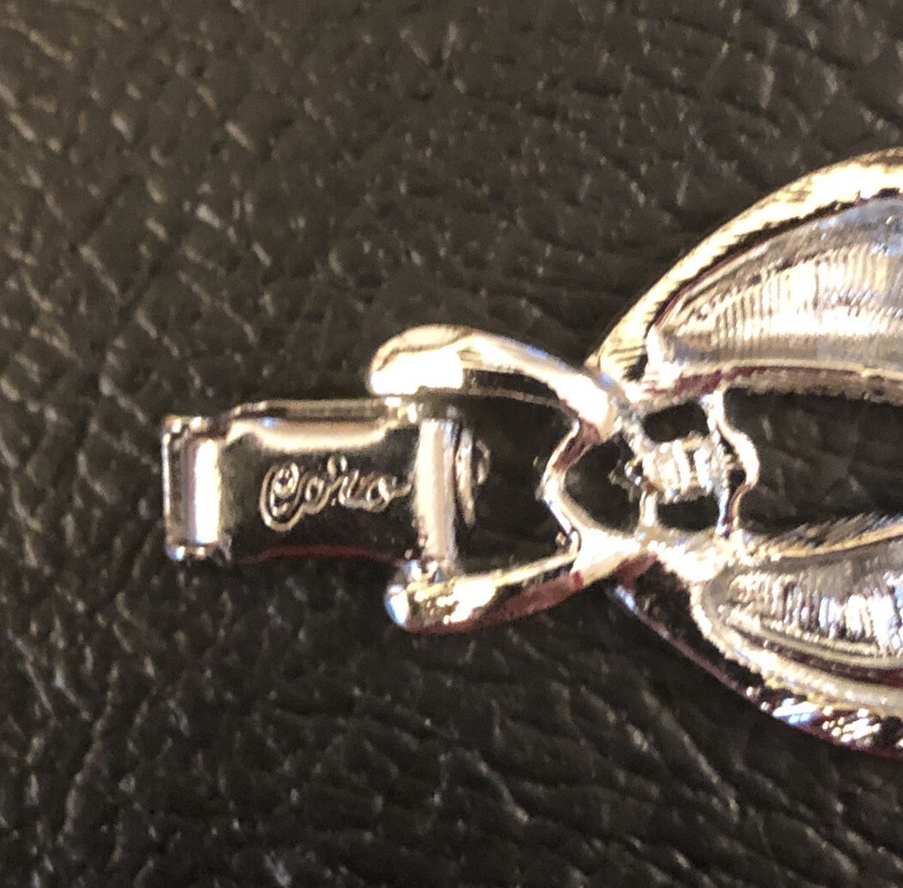 Two CORO Signed Vintage Link Bracelets