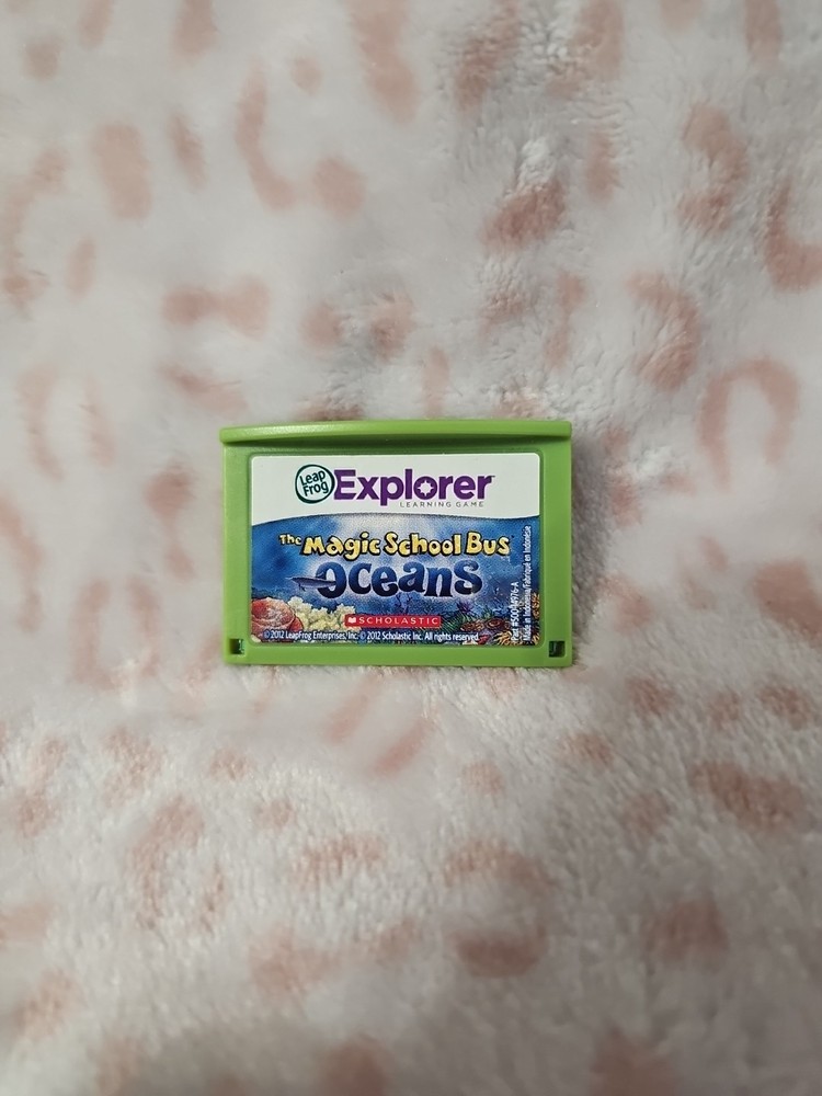 LeapFrog Explorer Learning Game The Magic School Bus Oceans 2012