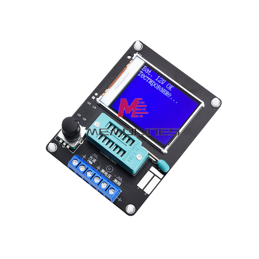GM328A Transistor Tester Resistance Capacitance Inductance ESR Frequency Meter