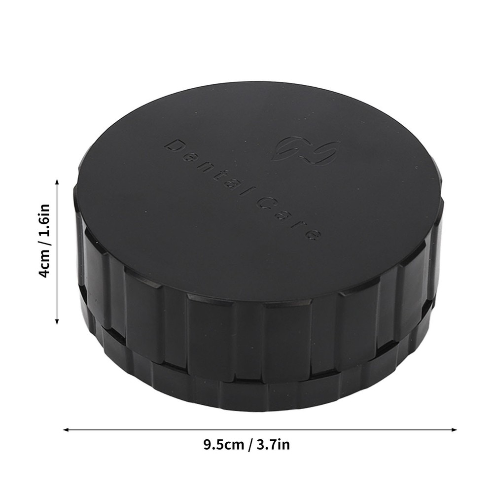 Reusable Black Denture Storage Box For Dental Veneer Processing Trending