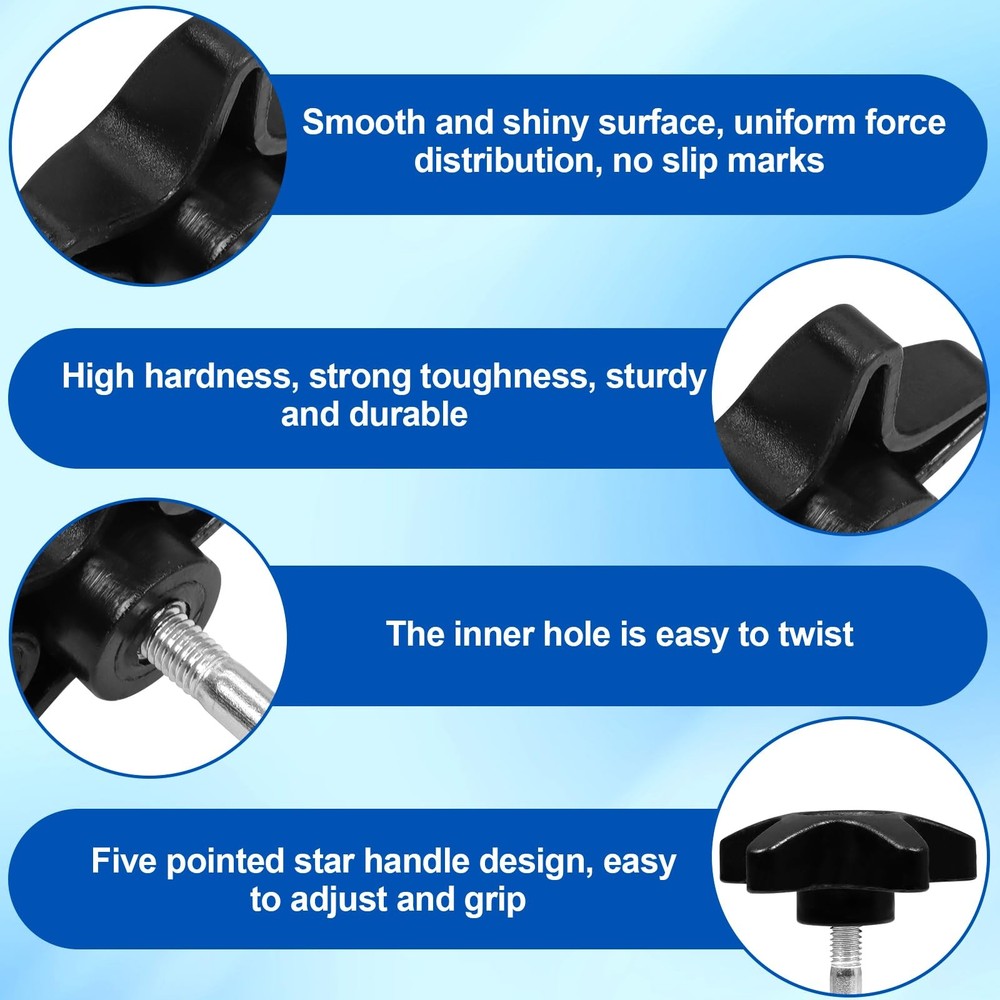 Rollator Walker Replacement Knobs for Wheels 2 Set Rollator Parts Knobs Drive wi