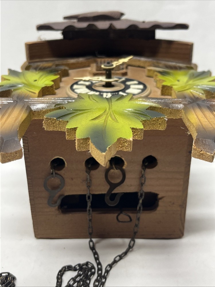 Vintage Hubert Herr Germany Cuckoo Clock Untested