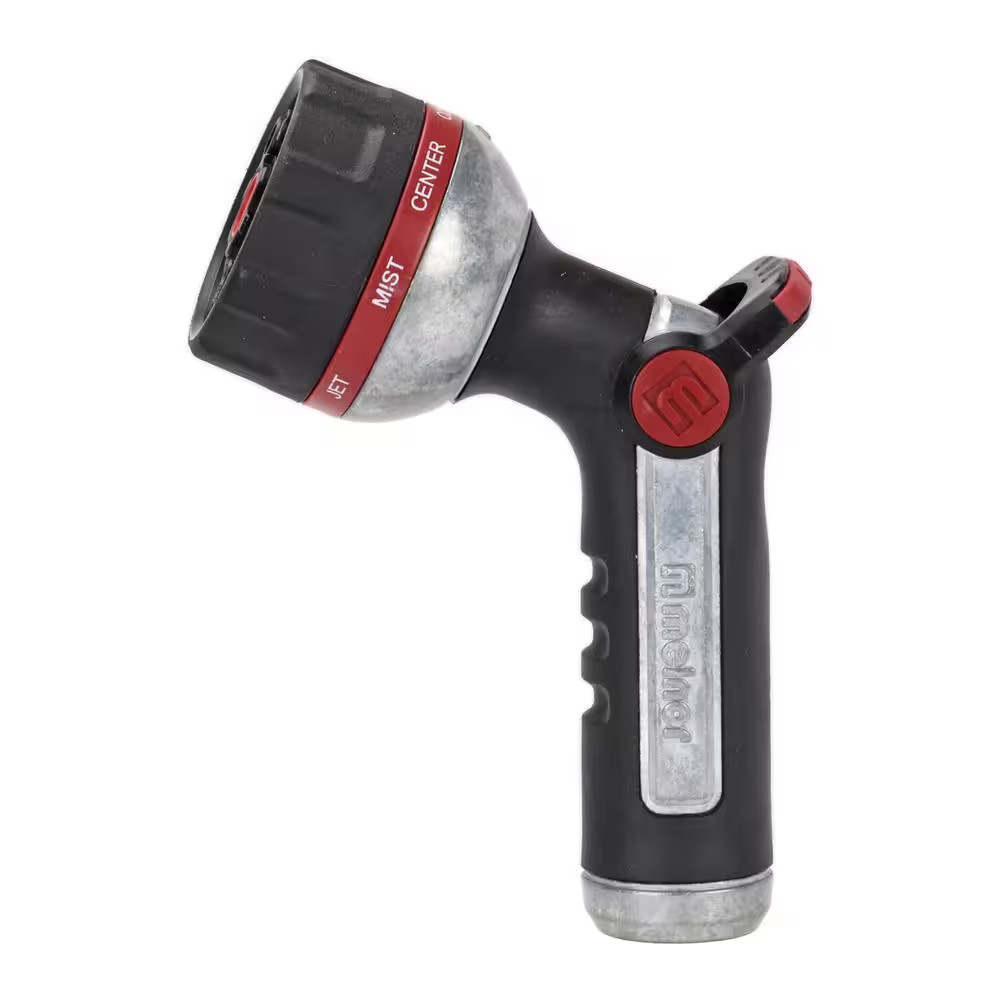 Heavy-Duty Thumb Control 8-Pattern Nozzle