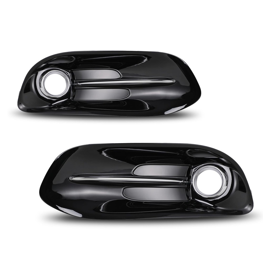 Fog Light Bezels for 2013-2016 Dodge Dart Passenger Driver Side Covers