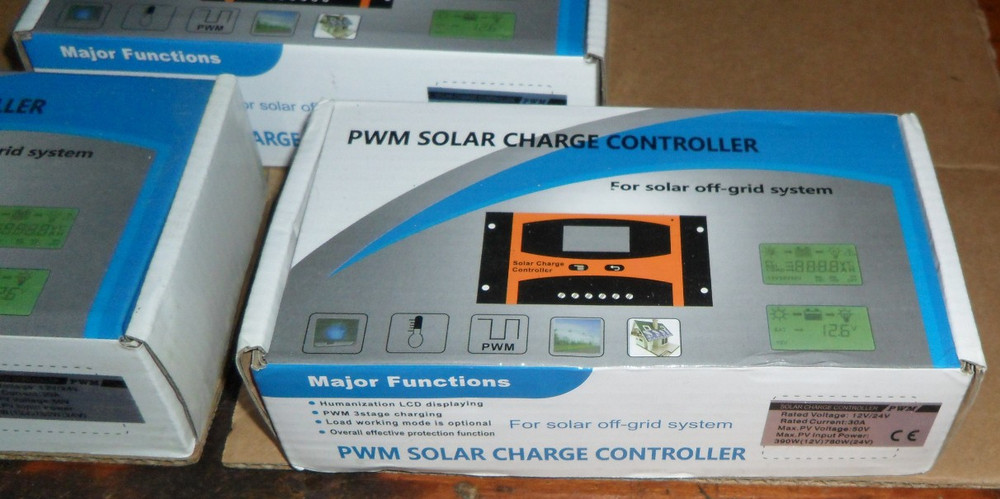3X Star Solar Charge Controller 12V/24V 30A PWM Panel Intelligent Regulator