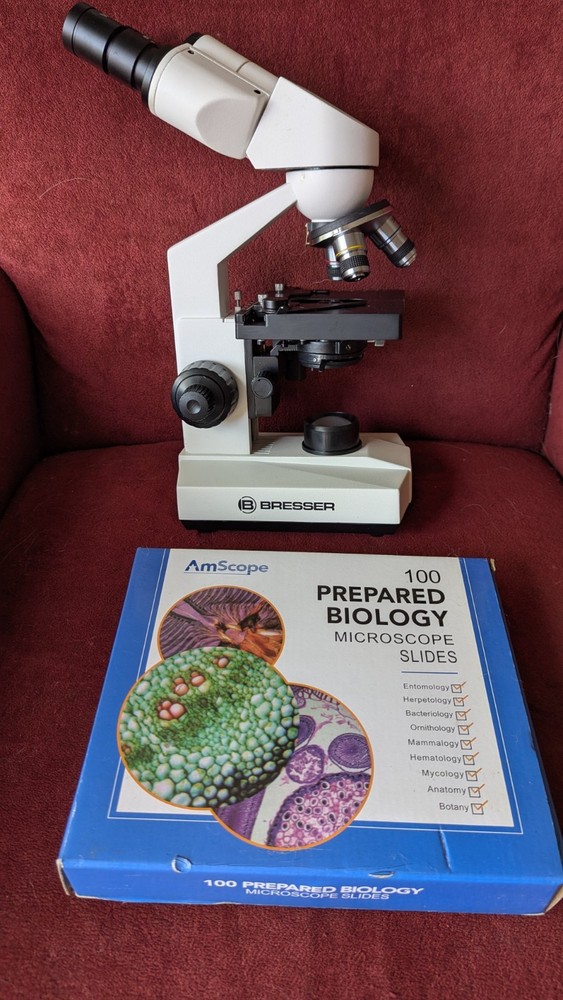 Bresser Erudite Basic Bino 40x - 400x Microscope