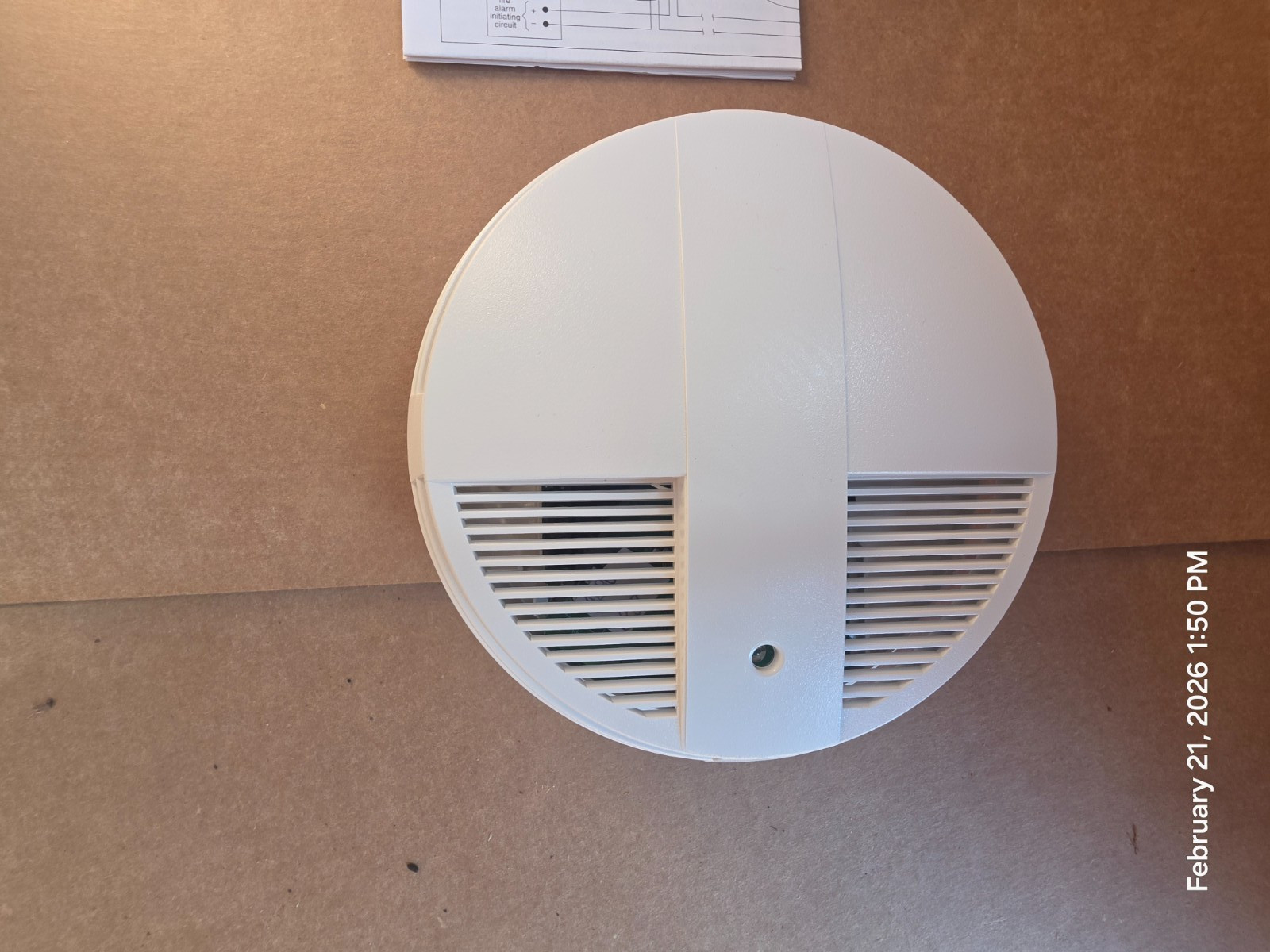 Sentrol ESL 429C Photoelectric Self Diagnostic Smoke Hardwired Detector New In B