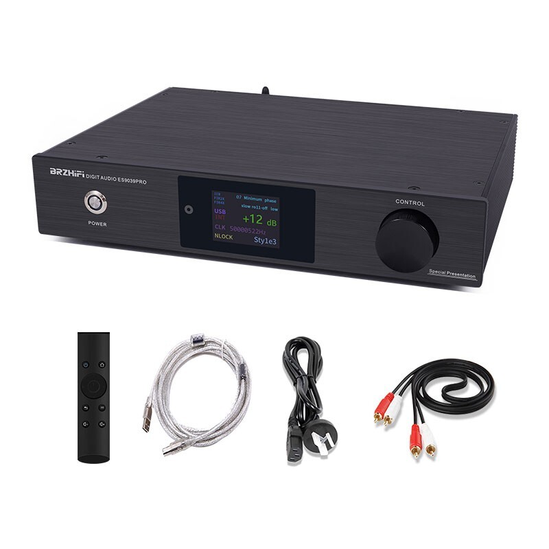 DC200PRO-ES9039PRO Advanced Version DAC Fully Balanced Digital Audio Decoder
