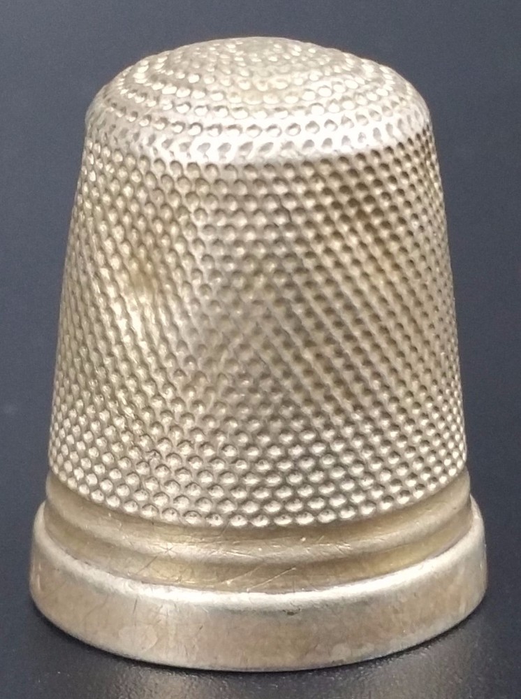 Sterling Silver Thimble, Birmingham Hallmarks, Unknown Maker.