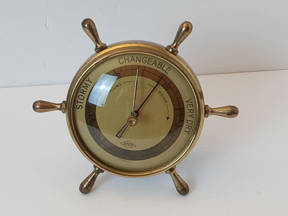Atco Ship Barometer Vintage
