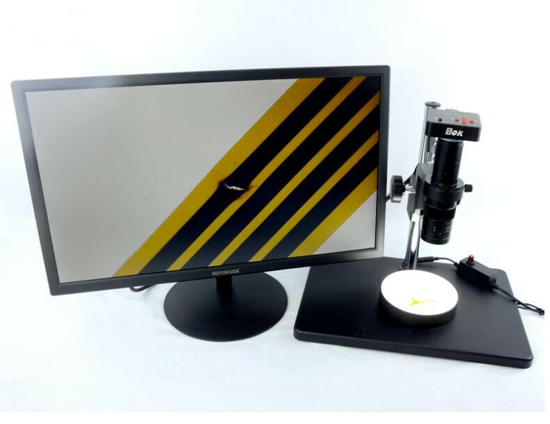 100V-240V Adjustable Brightness LED Ring Bottom Light Source Stereo Microscope