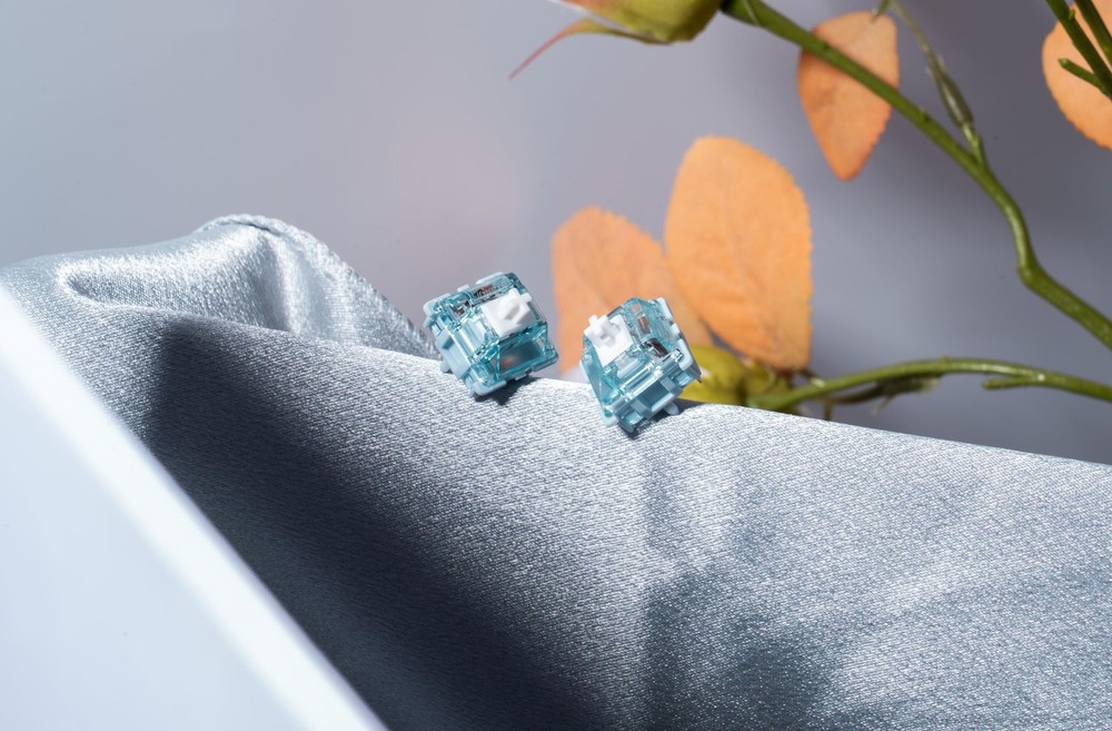 35 PCS Zero Linear Keyboard Switches 45gf SMD LED Compatible With MX