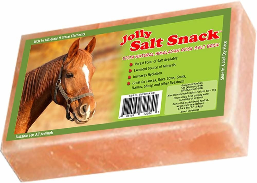 100% Himalayan Salt Brick, 4 Pounds