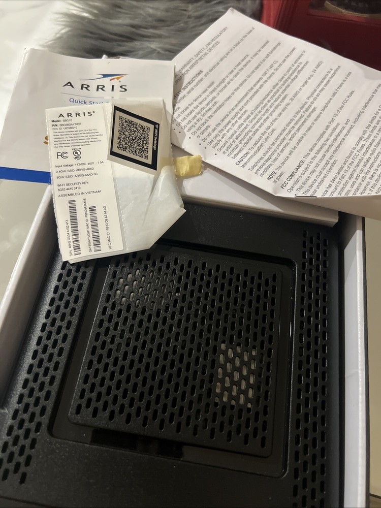 Arris Surfboard Sbg10 Modem And Router