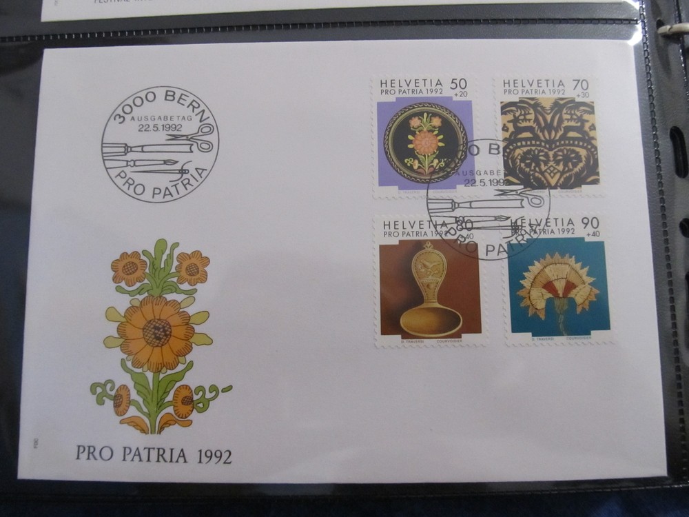 Switzerland 1992 FDC LR119F90