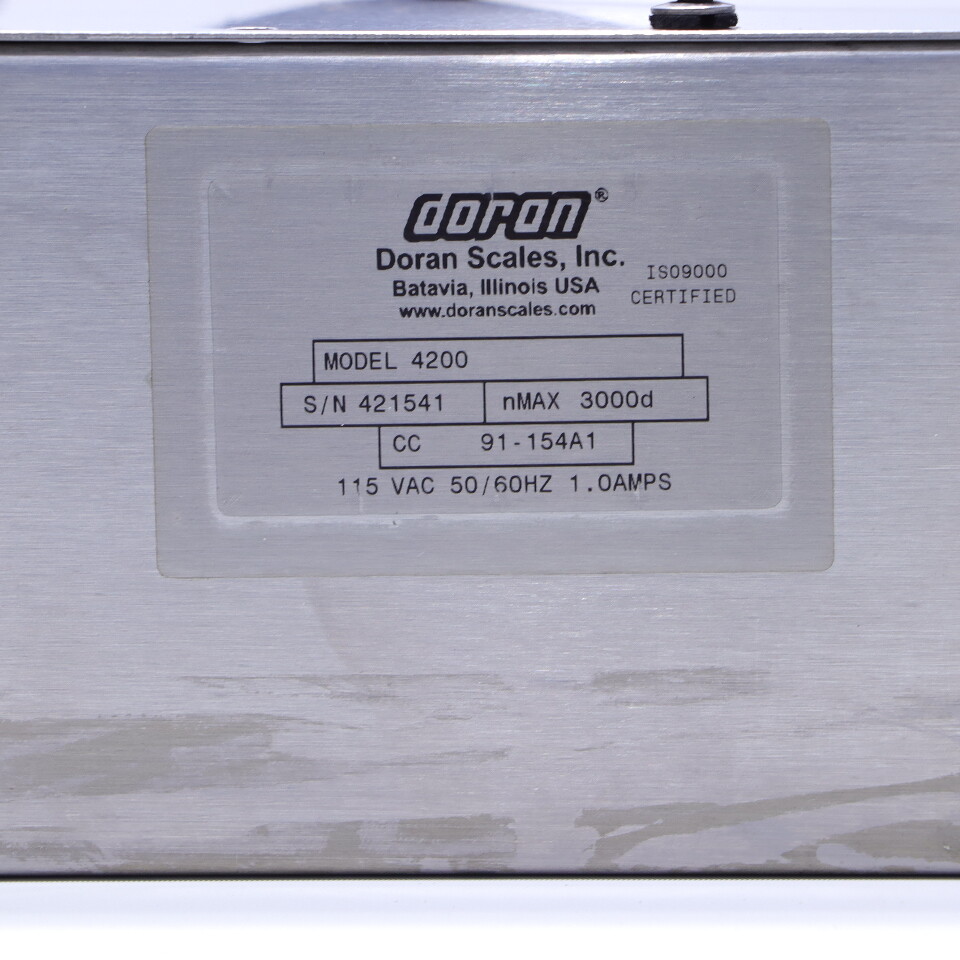 DORAN SCALES DIGIBAR 4200 CONTROLLER