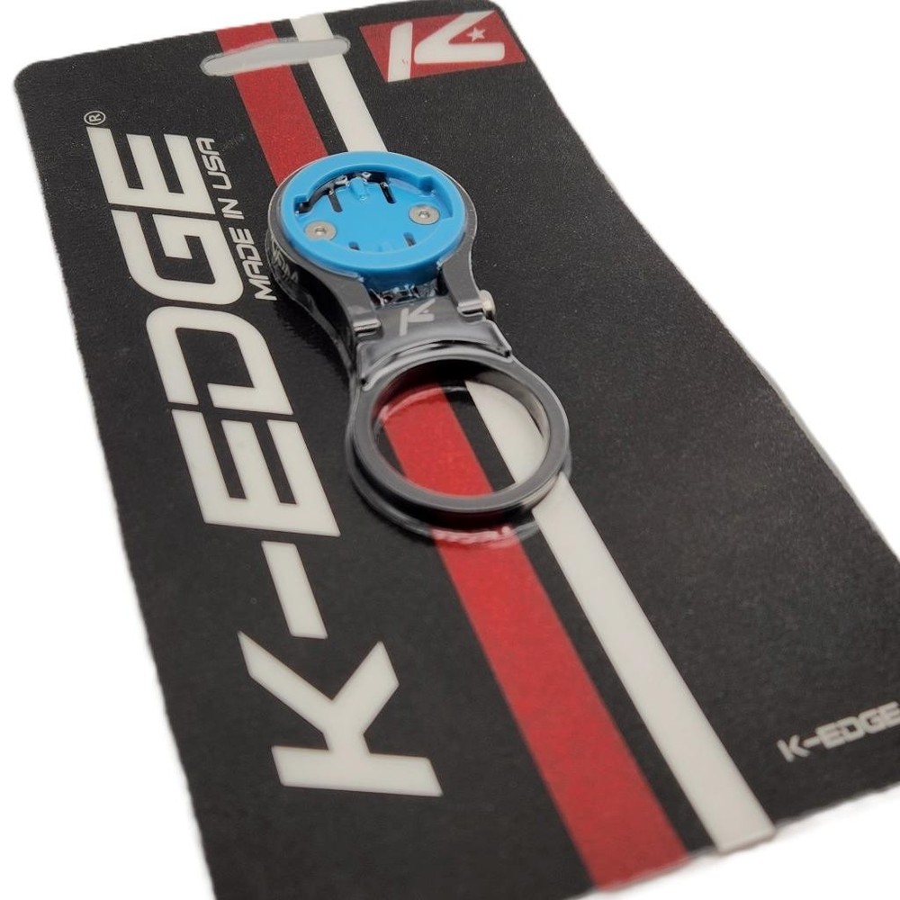 K-Edge Wahoo & ELEMNT Adjustable Bicycle Stem Computer Mount - Black